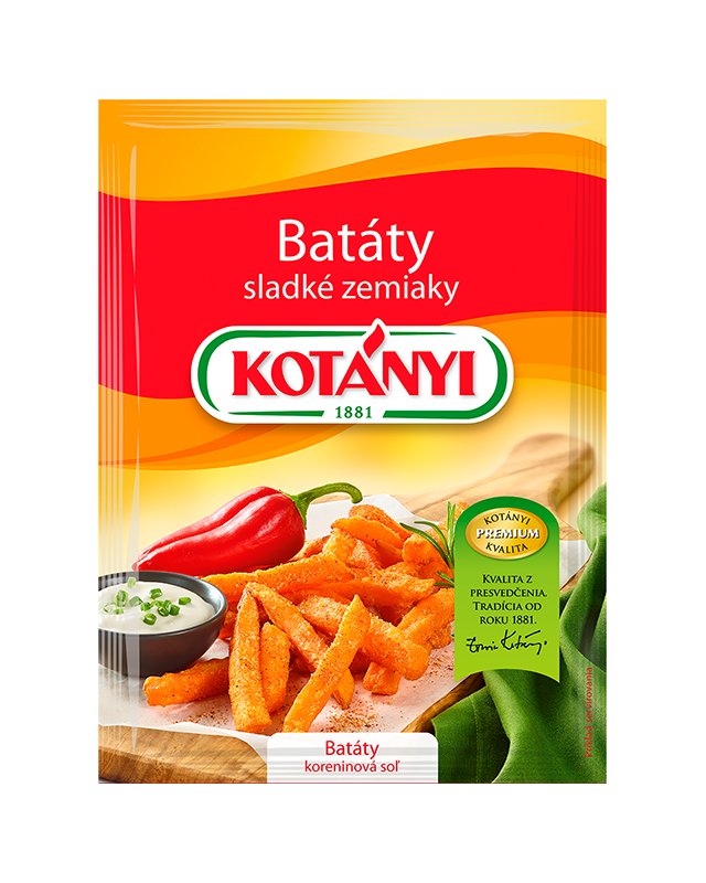 KOTÁNYI Batáty sladké zemiaky 5 x 20 g