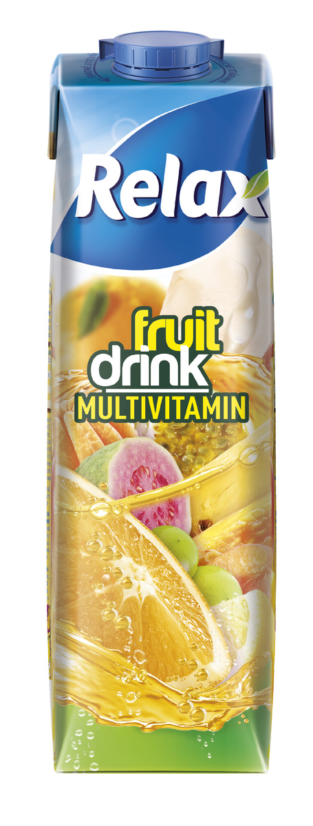 Relax Fruit Drink multivitamín 12 x 1 l tetrapak