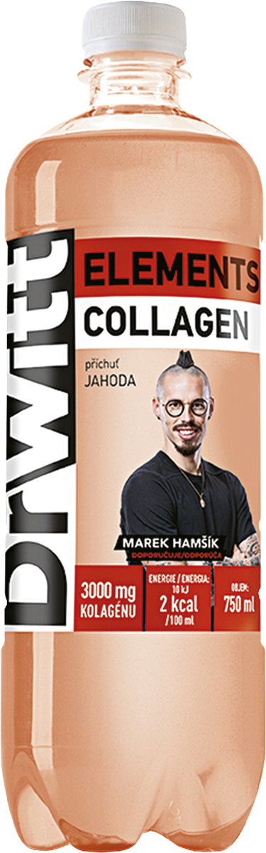 DrWitt Elements Collagen nápoj 12 x 750 ml vratná PET fľaša