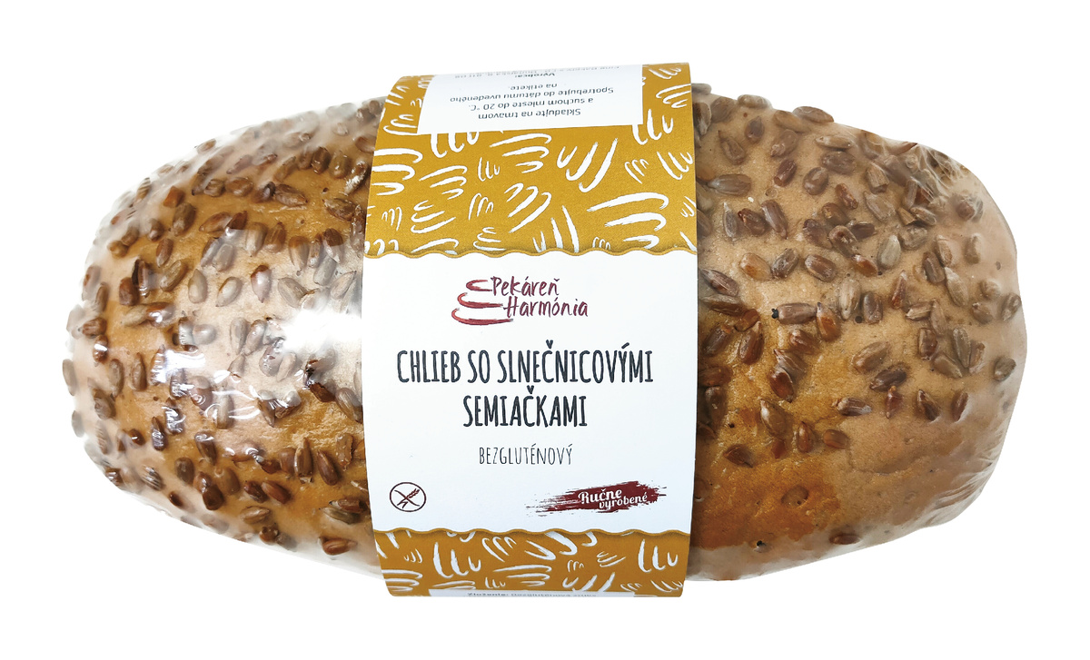 Pekáreň Harmónia Chlieb bezgluténový slnečnicový 500 g