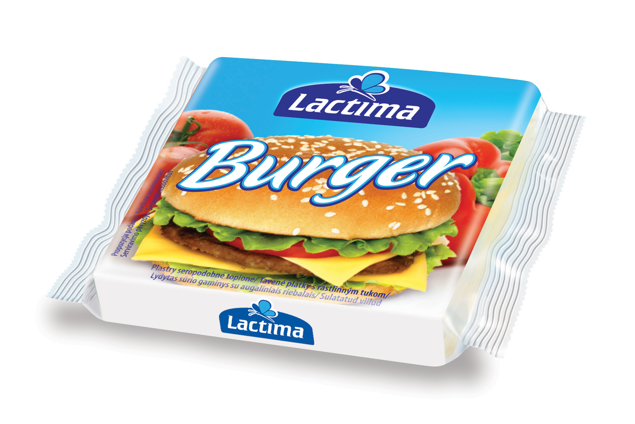 LACTIMA Burger plátky s rastlinným tukom chlad. 100 g