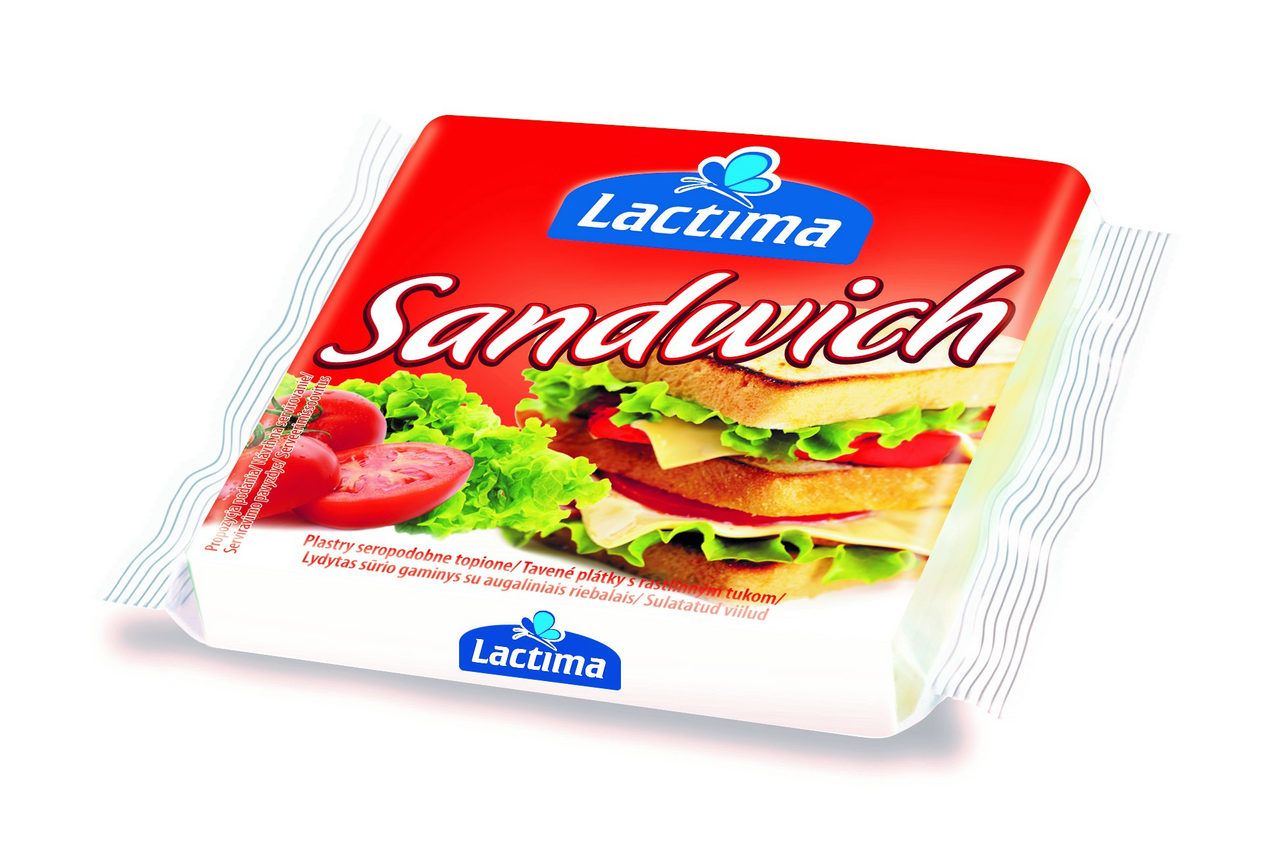 LACTIMA Sandwich plátky s rastlinným tukom chlad. 100 g