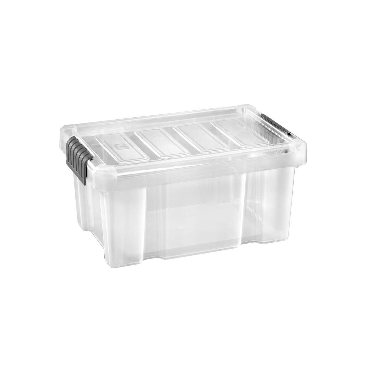 Tarrington House Box s klipmi 5 l transparentný 1 ks