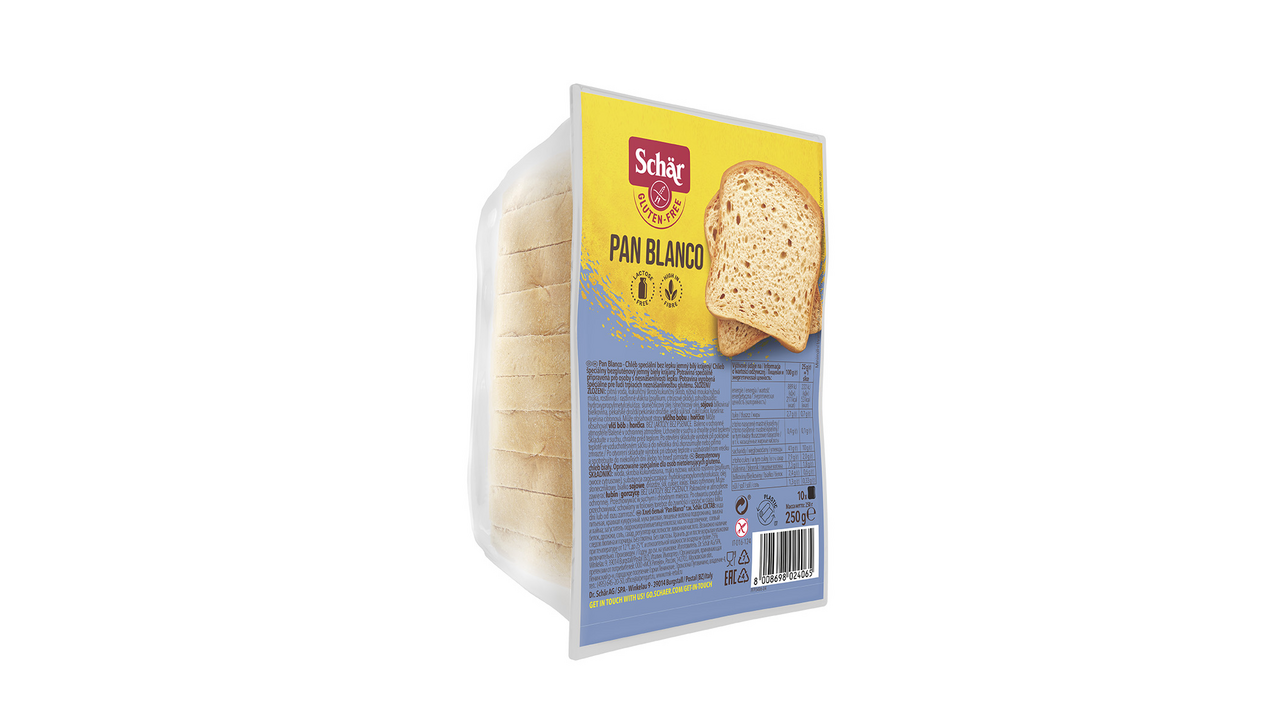 Schär Pan Blanco biely krájaný chlieb bez lepku 250 g