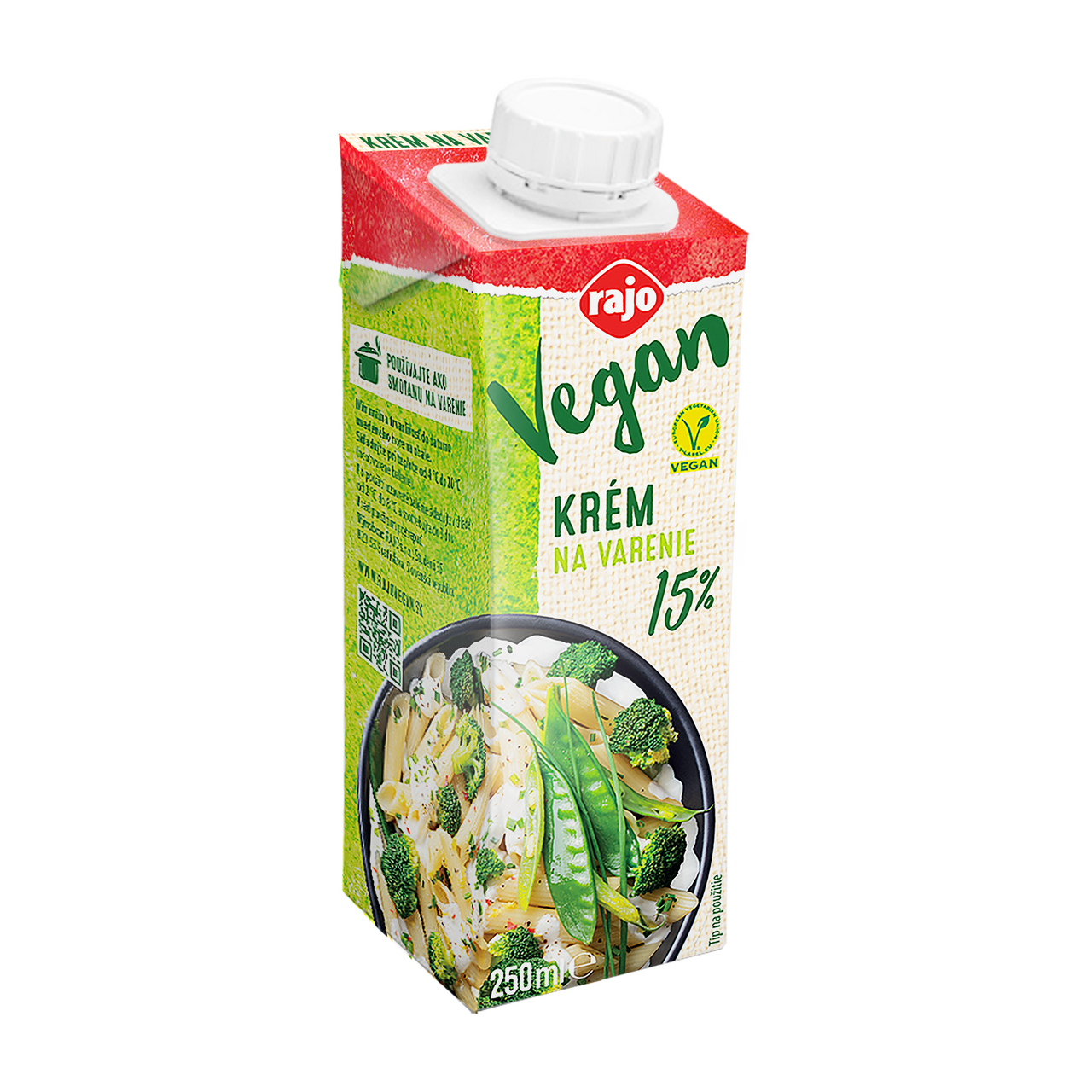 rajo Krém na varenie 15 % vegan 250 ml