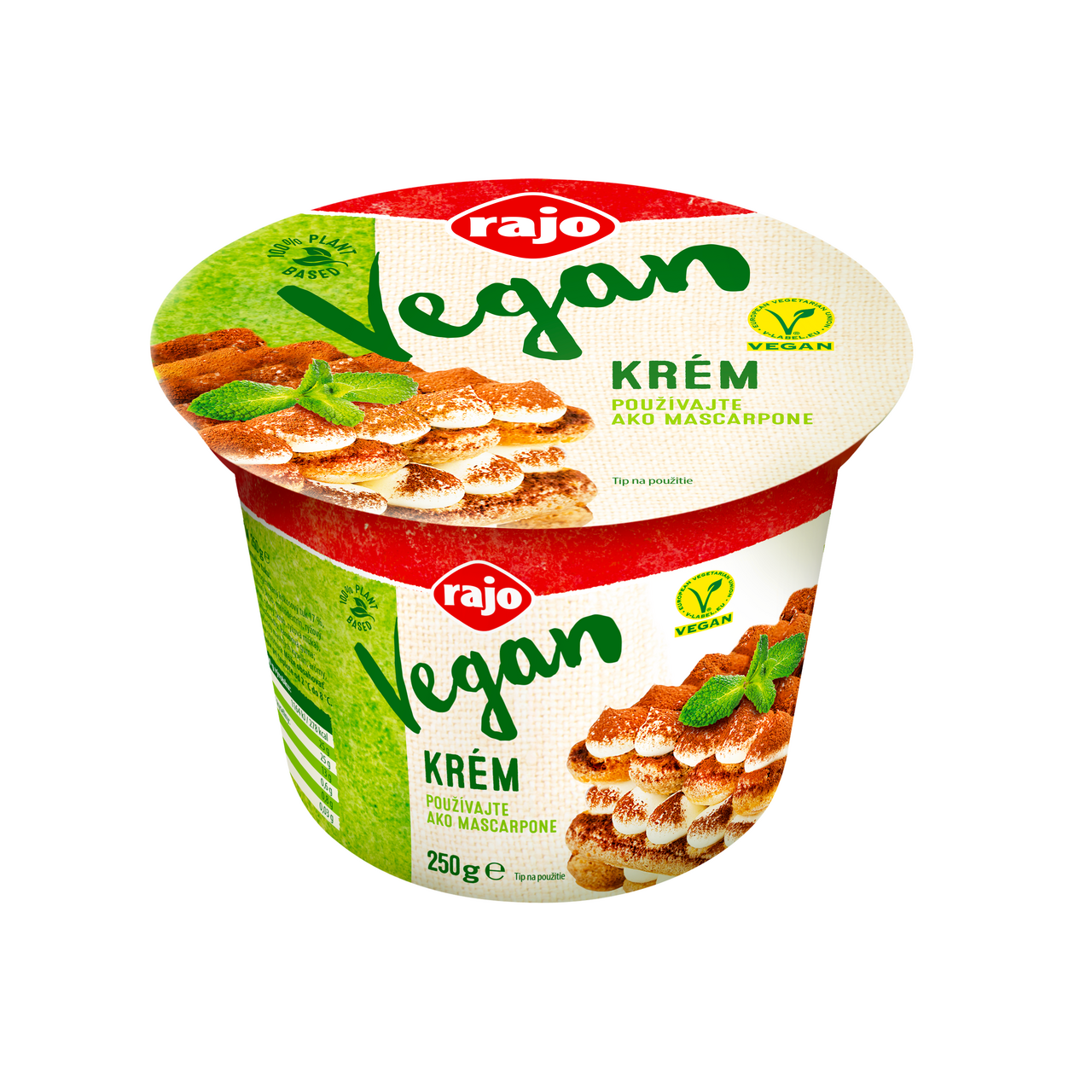 rajo Krém mascarpone vegan chlad. 250 g