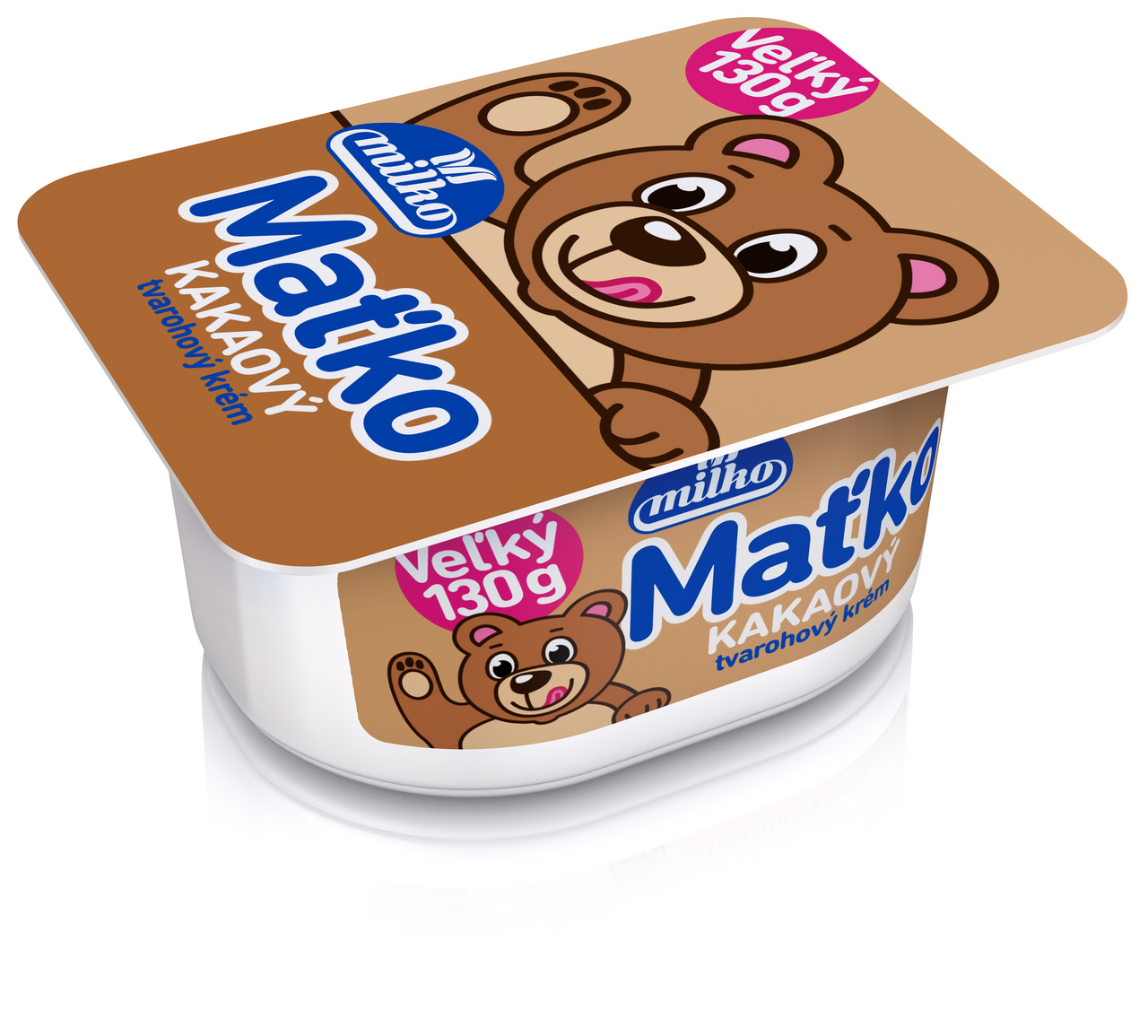 milko Maťko tvarohový krém kakao chlad. 4 x 130 g