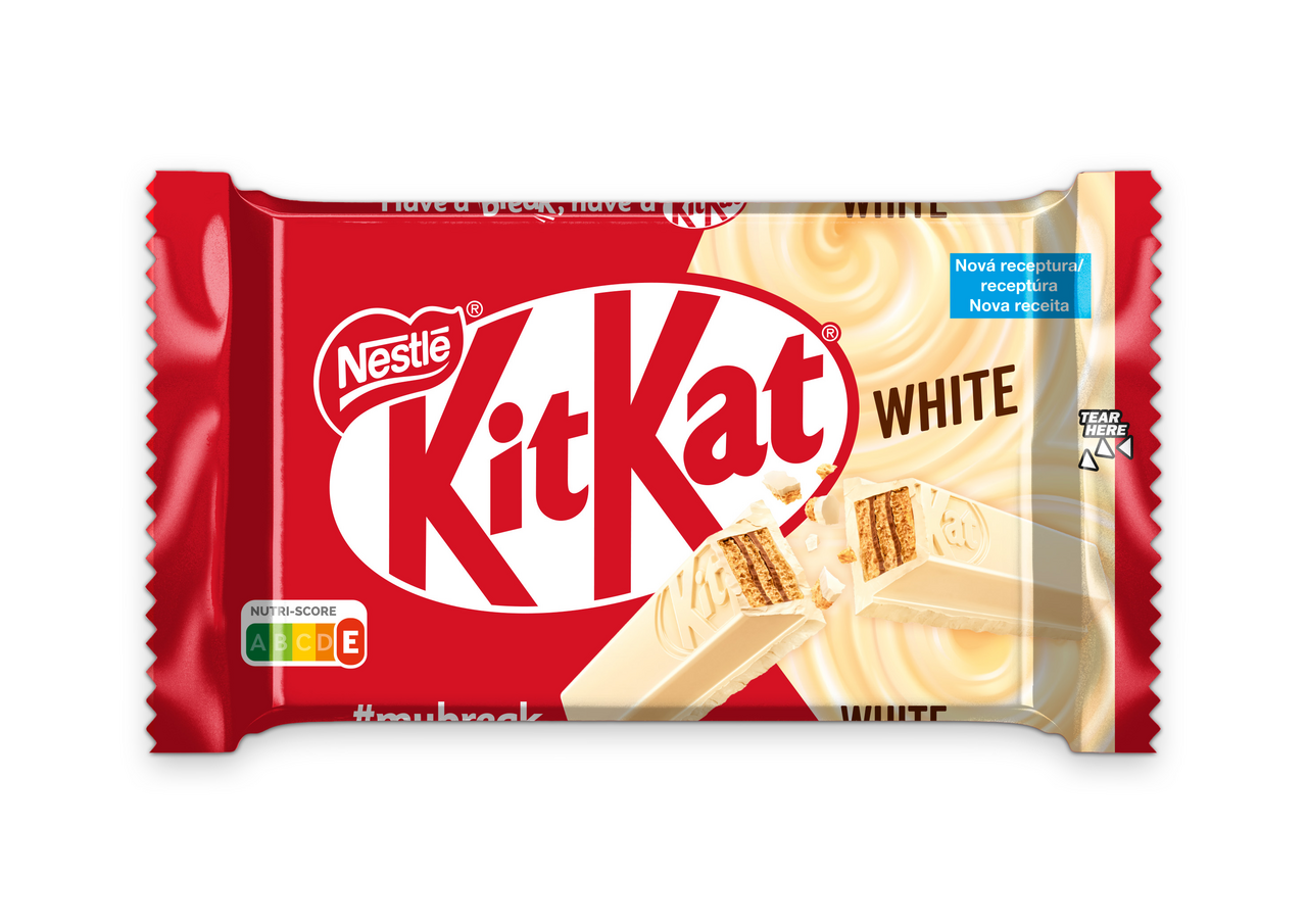 KitKat Nestlé 4 Finger biely 24 x 41,5 g