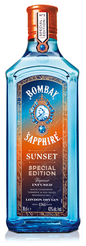 BOMBAY Sapphire Sunset 43% gin 700 ml