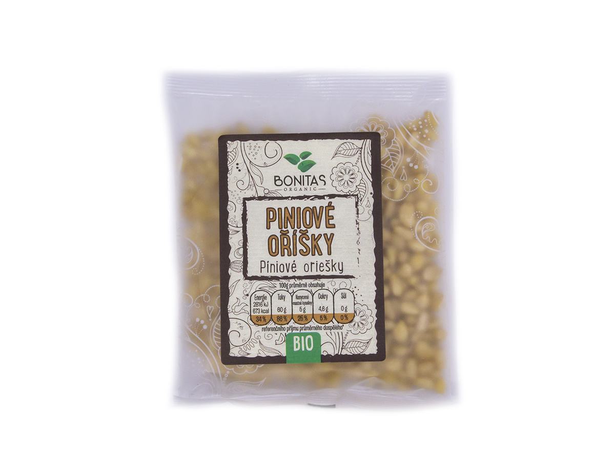 Píniové orechy BIO 50 g