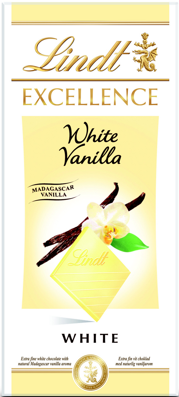 Lindt Excellence white vanilla čokoláda 100 g