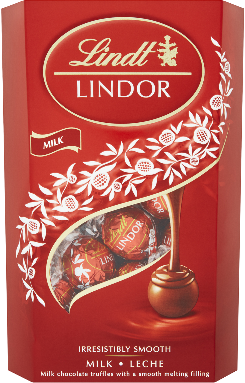 Lindt Lindor Čokoládové pralinky milk/ mliečne 337 g