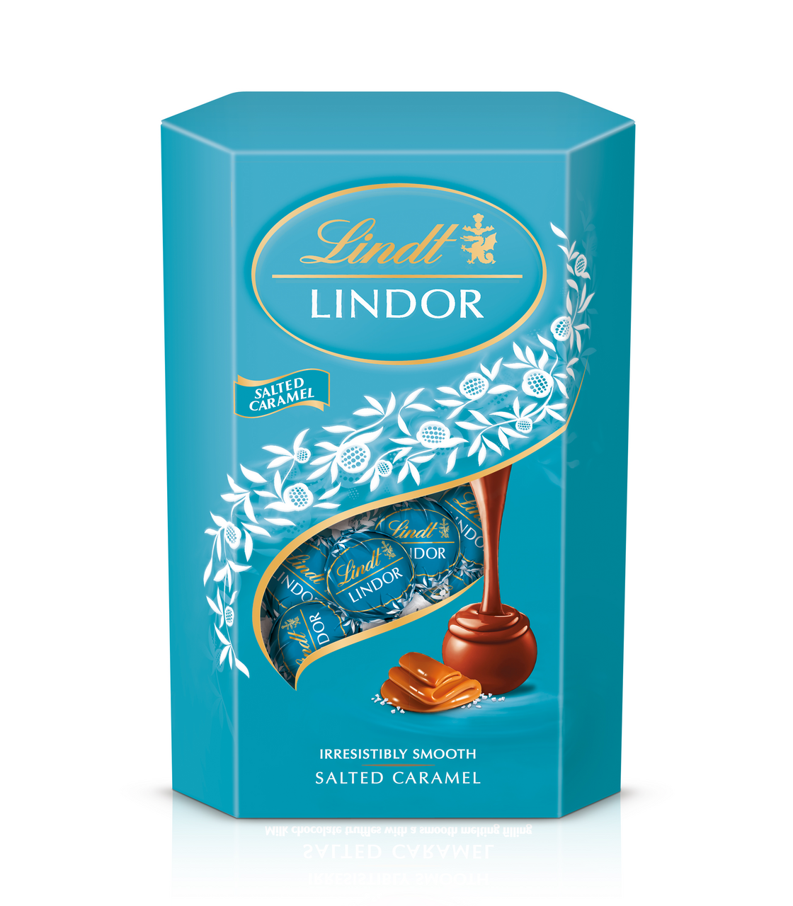 Lindt Lindor Čokoládové pralinky salted caramel/ slaný karamel 337 g