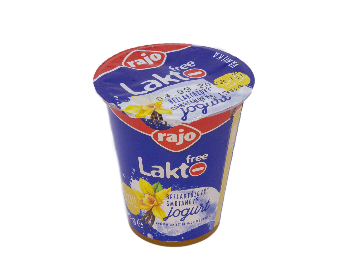 rajo Lakto free Jogurt vanilka chlad. 145 g