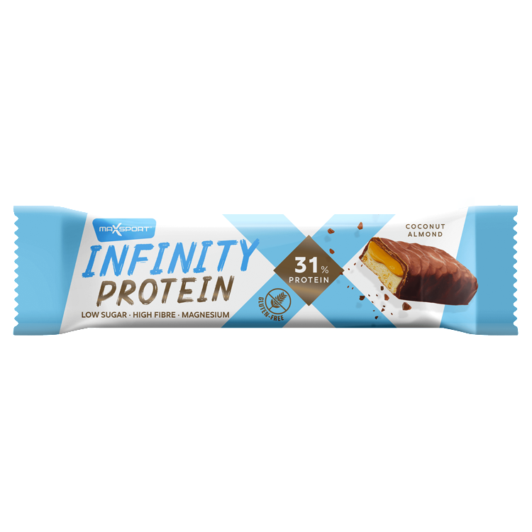 MAX SPORT Infinity Protein tyčinka kokos-mandle 55 g