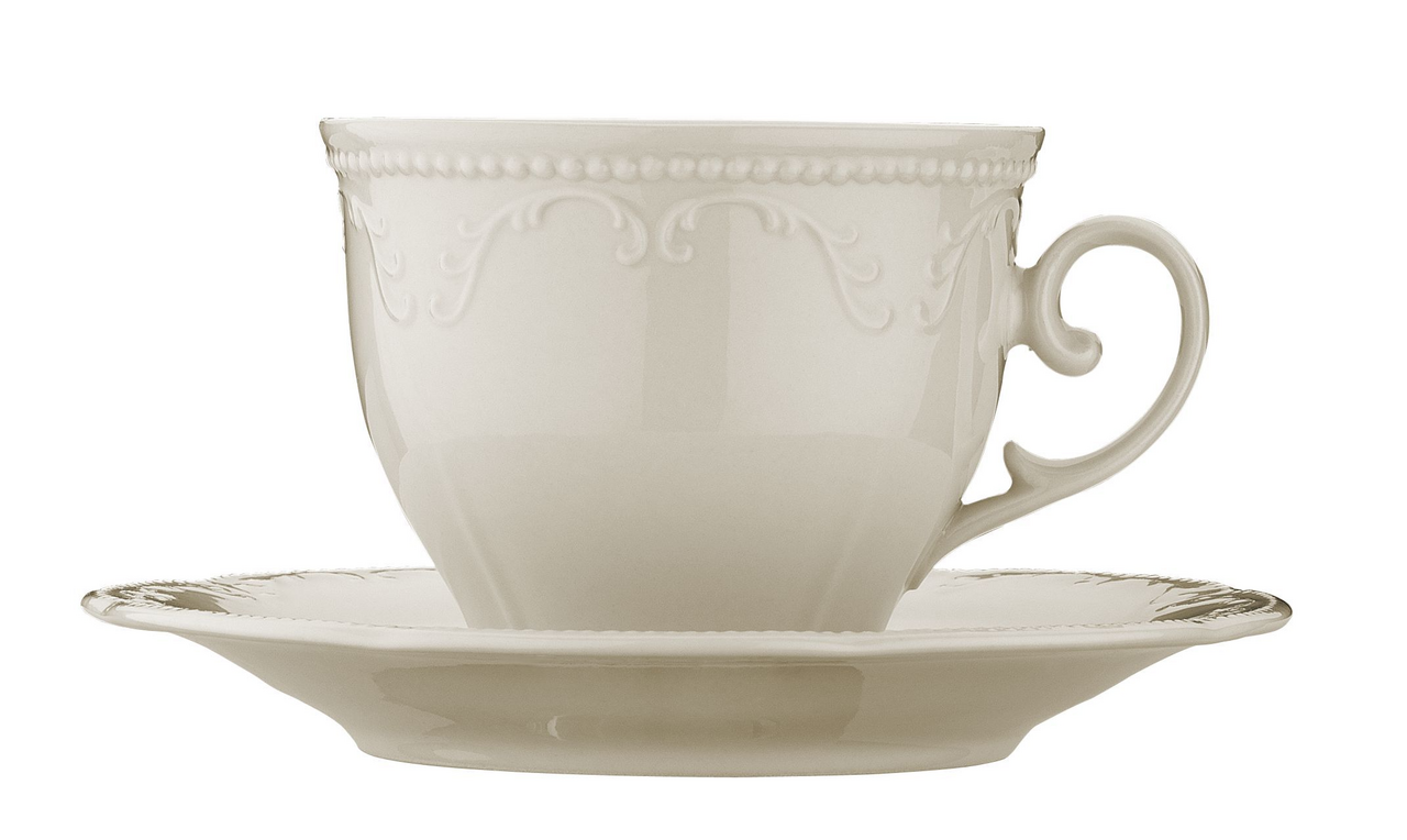 METRO PROFESSIONAL Lara Podšálka 120 ml porcelán biela 1 ks