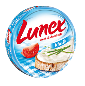Lunex Klasik nebalený tavený syr chlad. 24 x 120 g