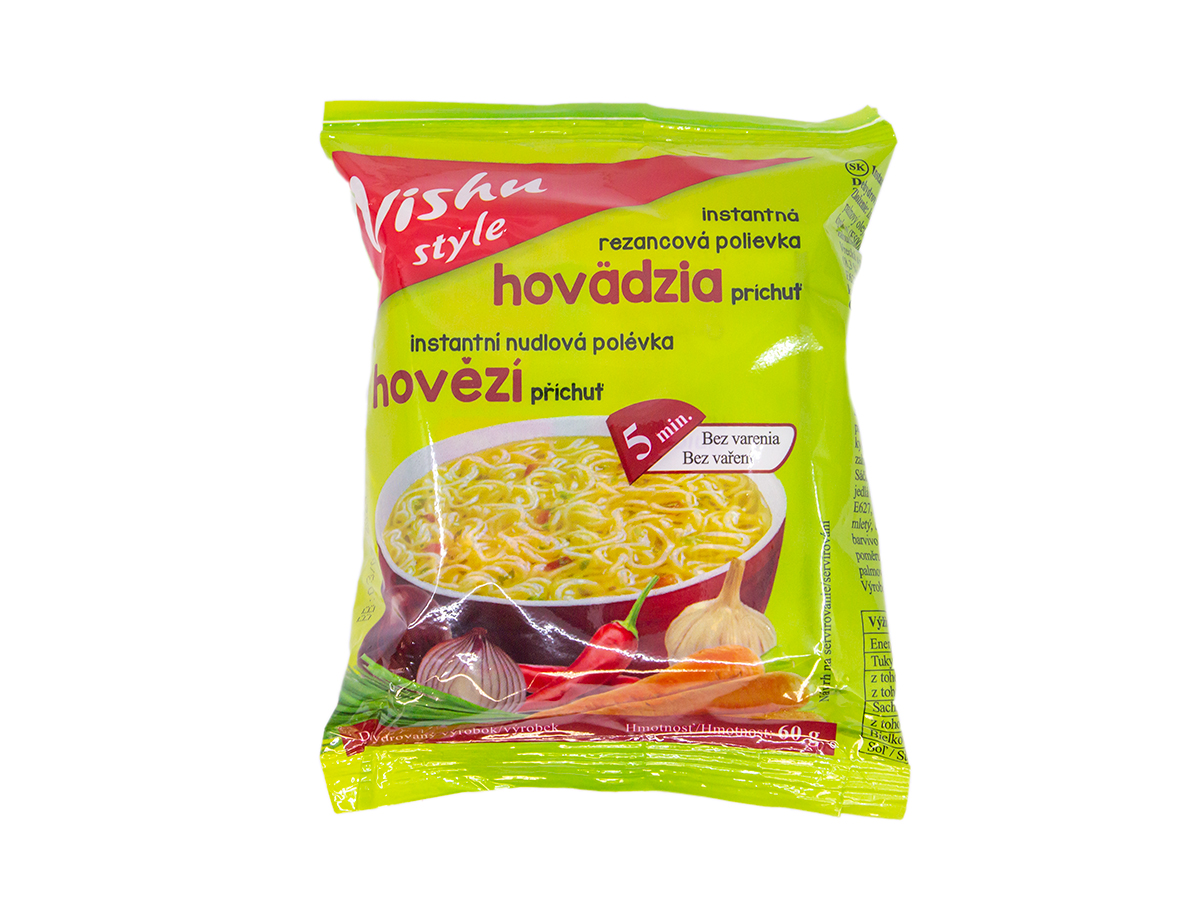 VISHU Style Instantná polievka hovädzia 60 g