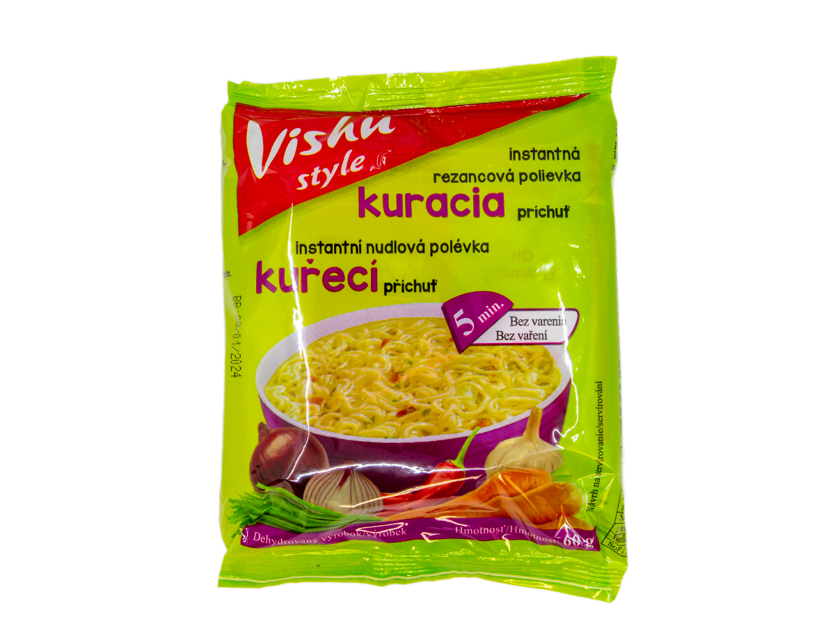 VISHU Style Instantná polievka kuracia 60 g