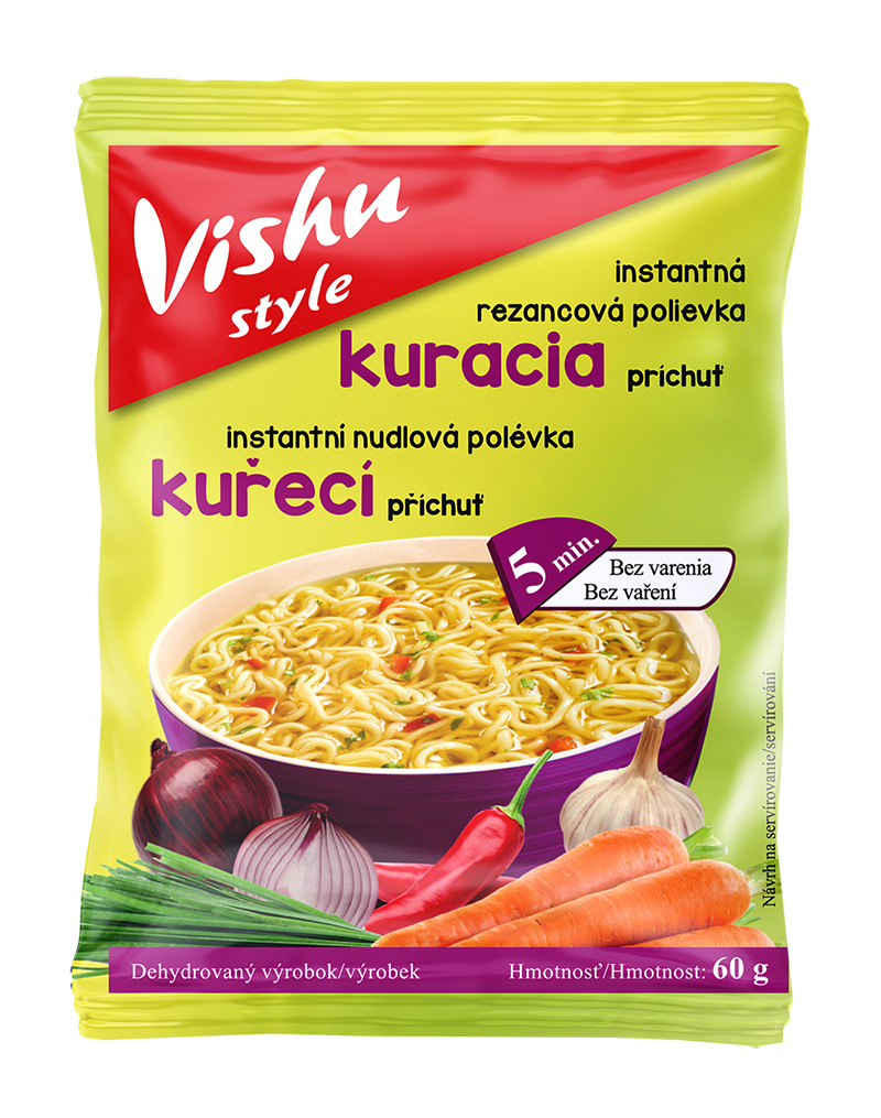 VISHU Style Instantná polievka kuracia 40 x 60 g