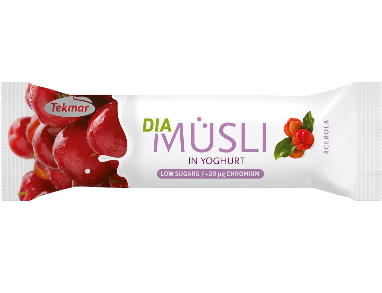 Tekmar Dia Müsli tyčinka acerola 30 g