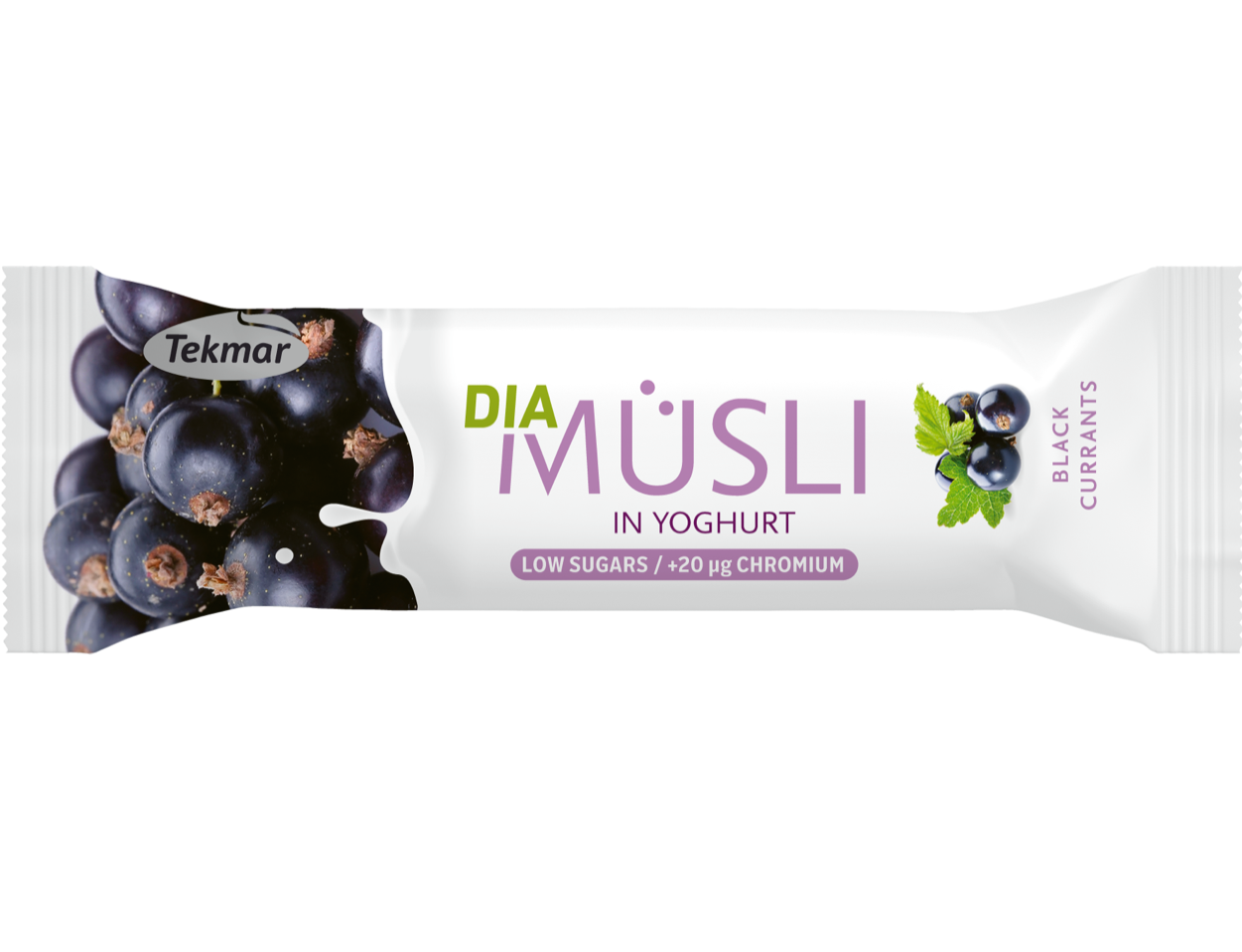 Tekmar Dia Müsli tyčinka čierna ríbezľa 30 g