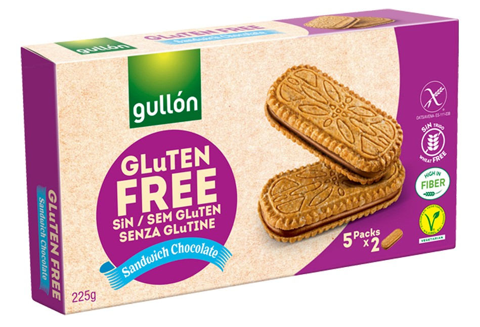 Gullón Sandwich Chocolate bez lepku 225 g