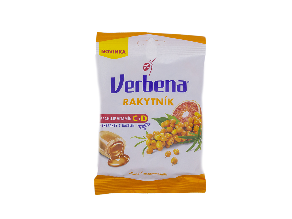 VERBENA Cukríky rakytník mix 60 g