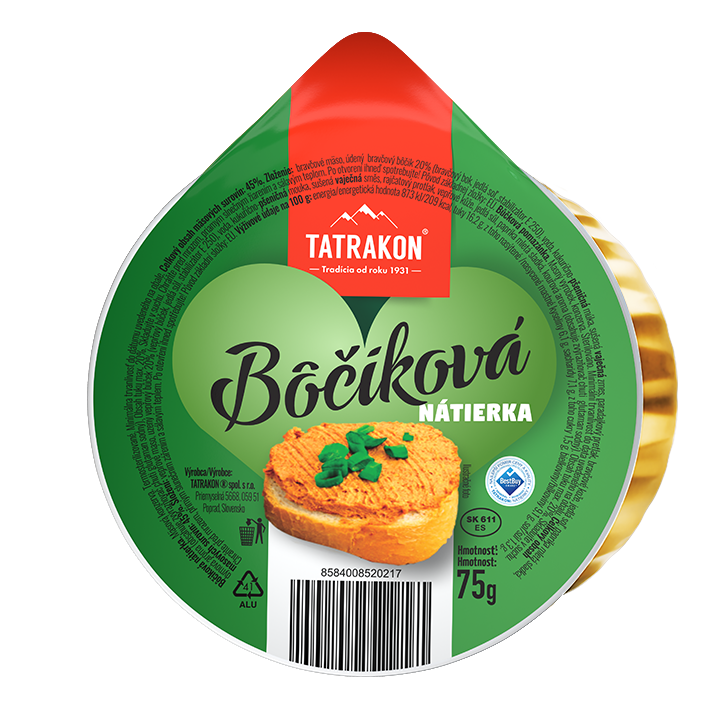 TATRAKON Bôčiková nátierka 33 x 75 g