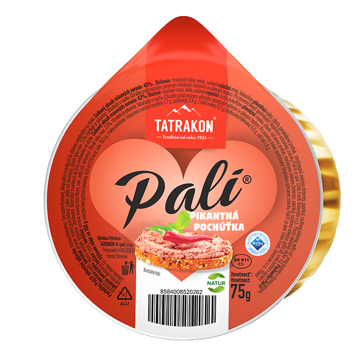 TATRAKON Pali pochúťka 33 x 75 g