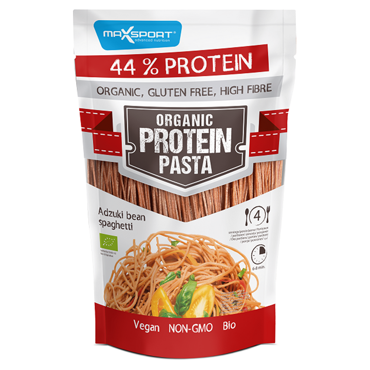 Maxsport Protein Cestoviny s adzuki fazuľou BIO 200 g