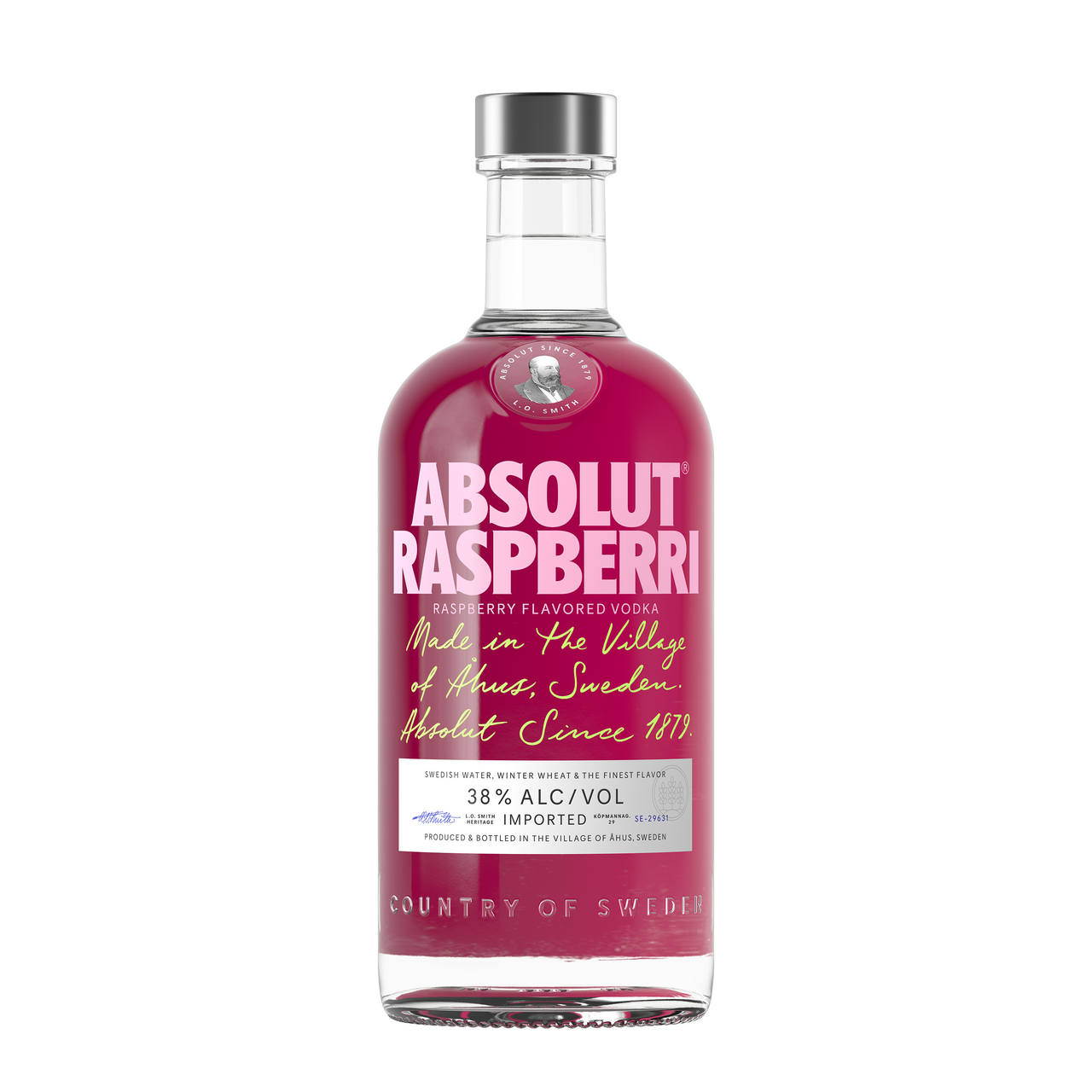 ABSOLUT Vodka raspberry 38% 700 ml