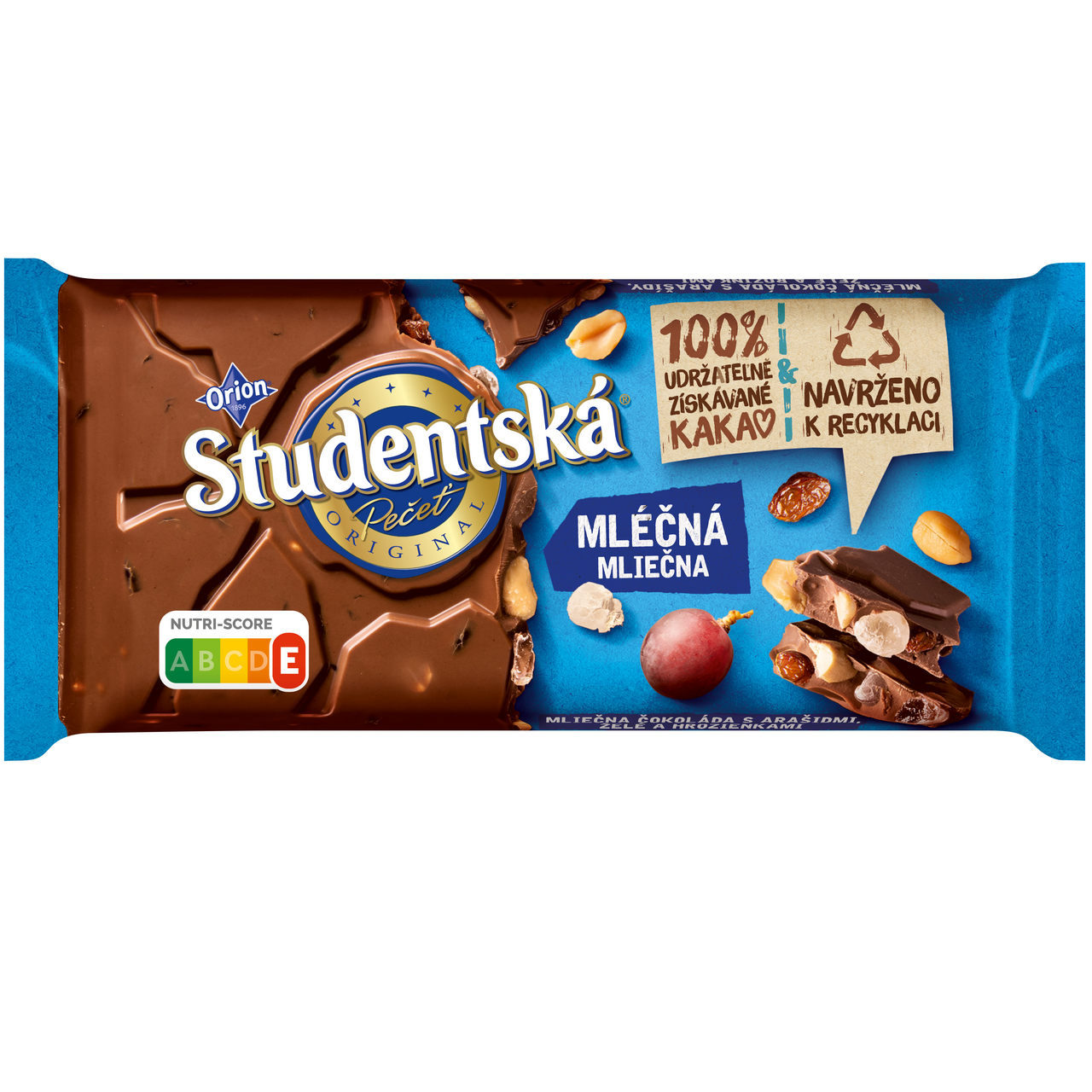 Orion Študentská pečať mliečna 16 x 170 g