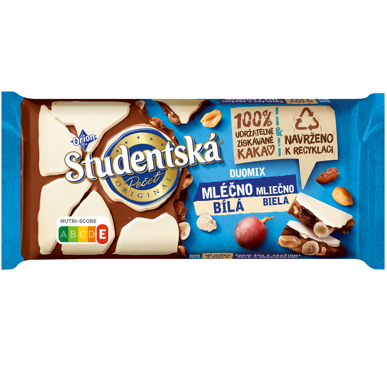 Orion Študentská pečať mliečno biela 16 x 170 g