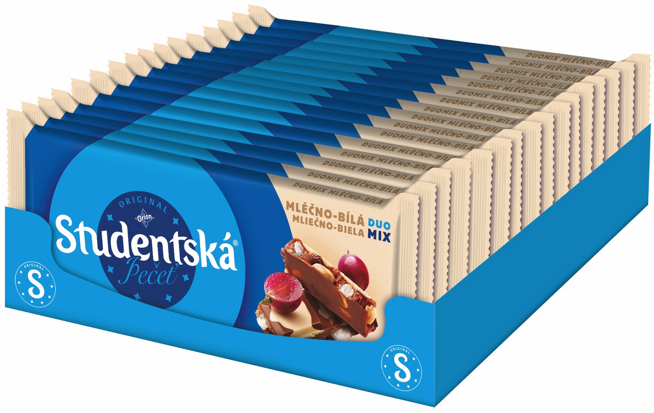 Orion Študentská pečať mliečno biela 16 x 170 g