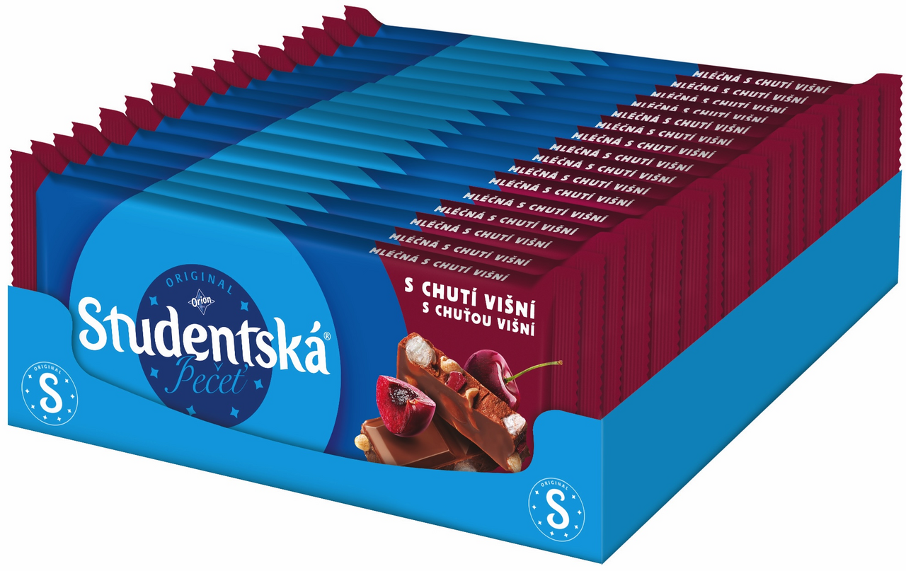 Orion Študentská pečať višňa 16 x 170 g