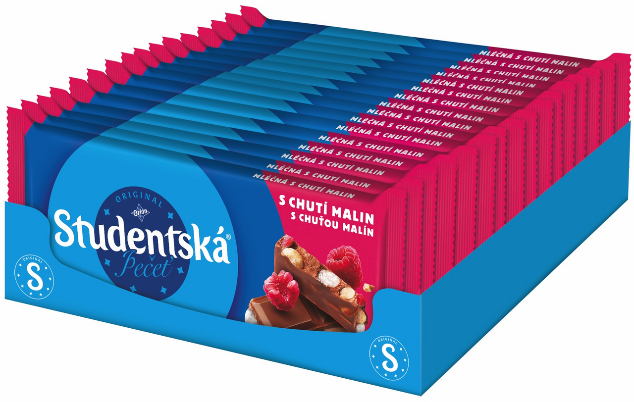 Orion Študentská pečať malina 16 x 170 g