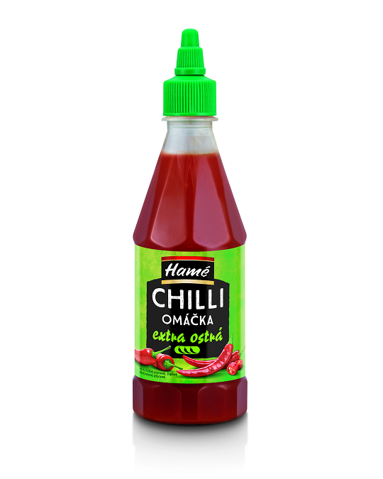 Hamé Chilli omáčka extra ostrá 430 ml