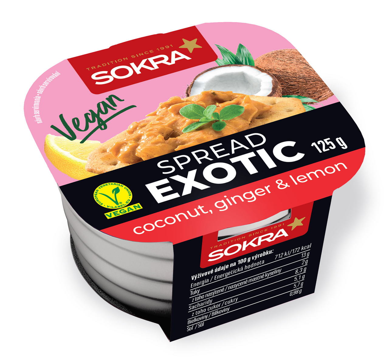 Fish Peas Vegánska nátierka exotic 125 g