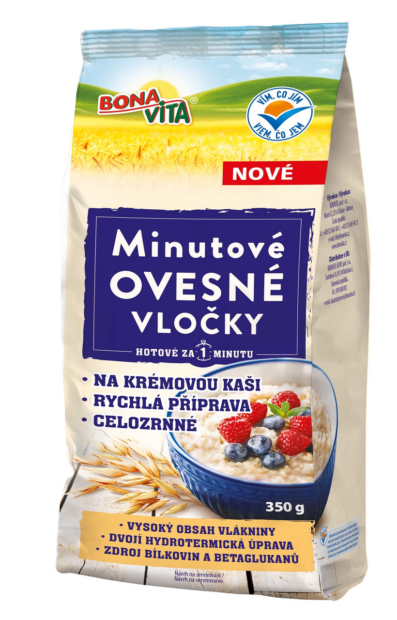 BONAVITA Minútové ovsené vločky 350 g
