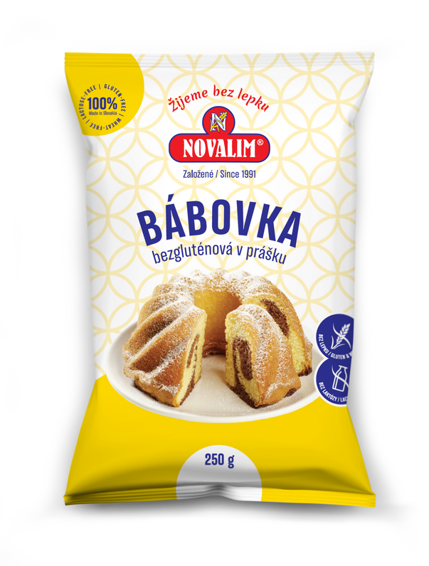 NOVALIM Bábovka bezgluténová v prášku 250 g