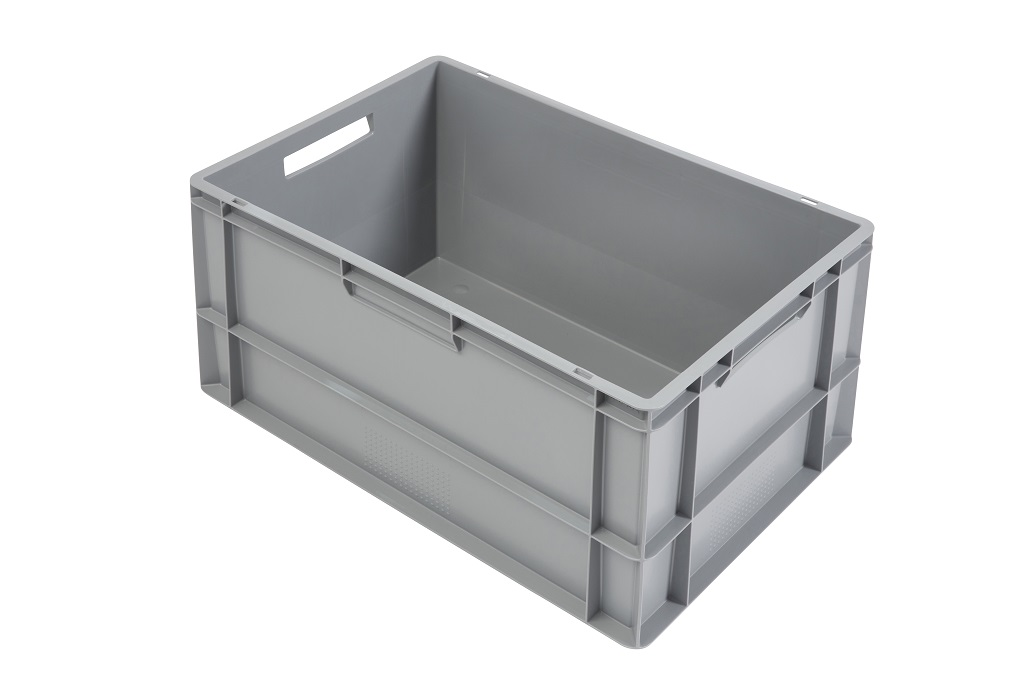 METRO PROFESSIONAL Prepravka Euro 60x 40x 32 cm plast šedá 1 ks