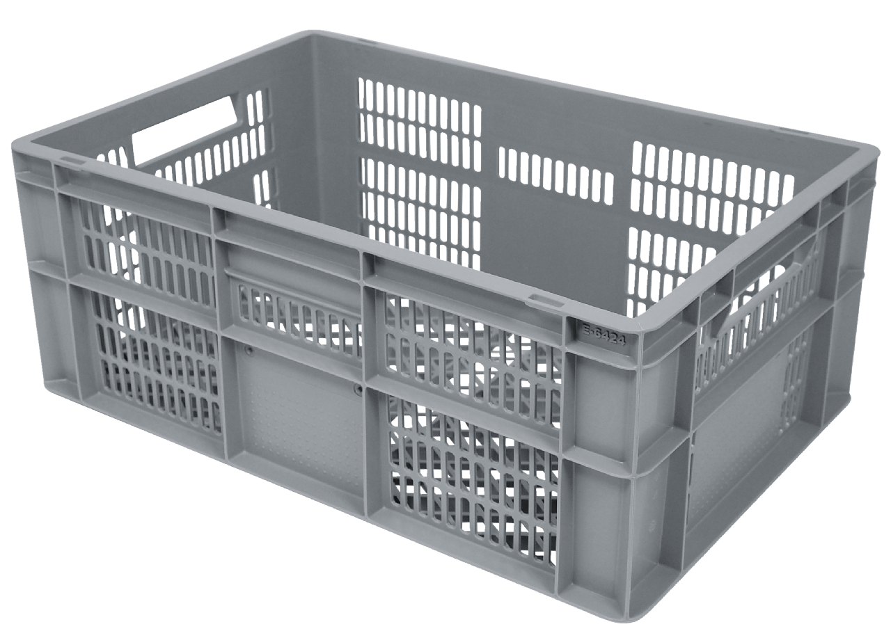 METRO PROFESSIONAL Prepravka Euro 60 x 40 x 24 cm šedá 1 ks