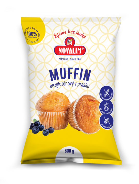 NOVALIM Muffin bezgluténový v prášku 300 g