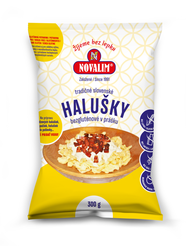 NOVALIM Halušky bezgluténové v prášku 300 g