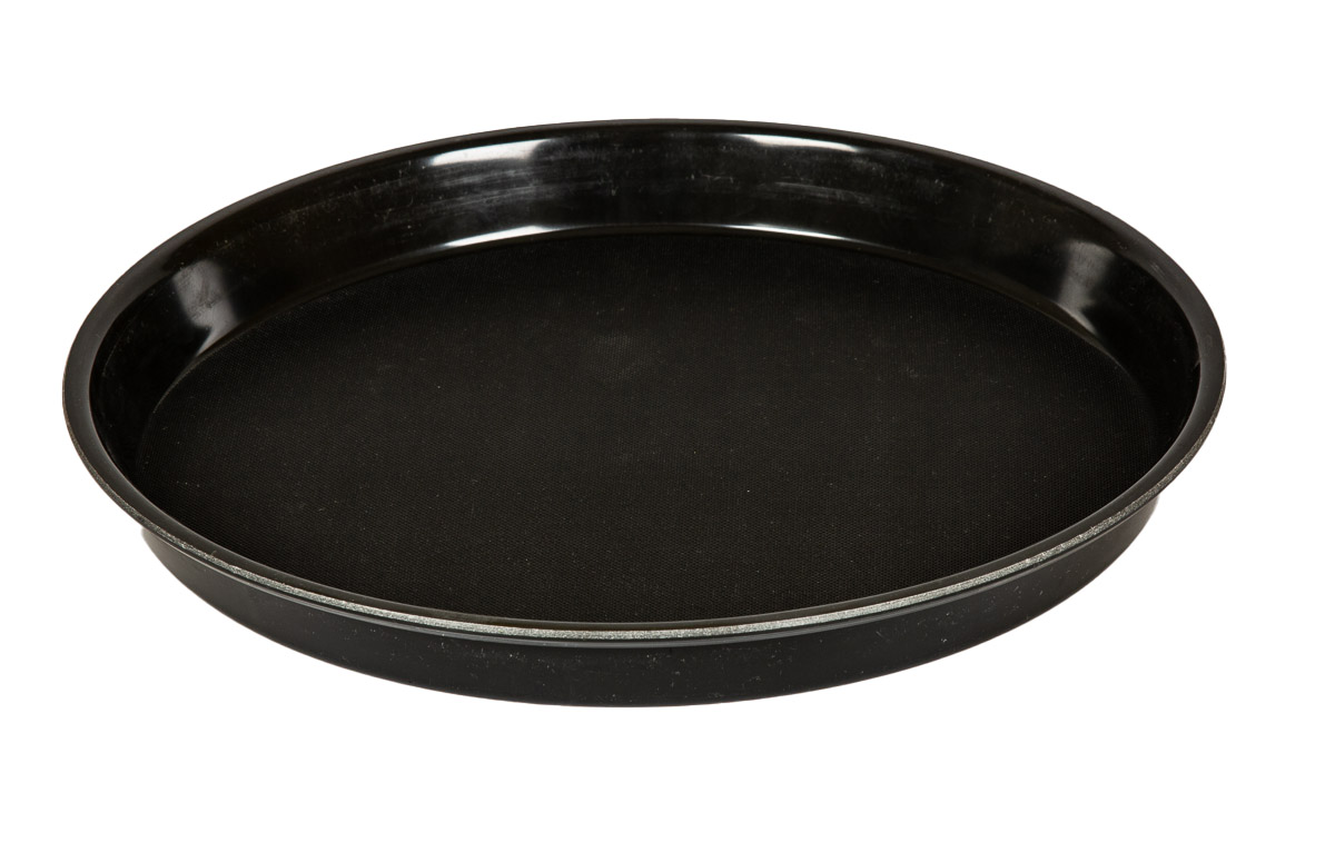 HENDI Podnos hlboký protišmykový 32 cm polypropylén čierny 1 ks