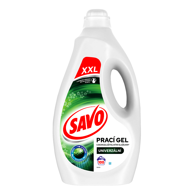 SAVO univerzálny prací gél (100 praní) 5 l