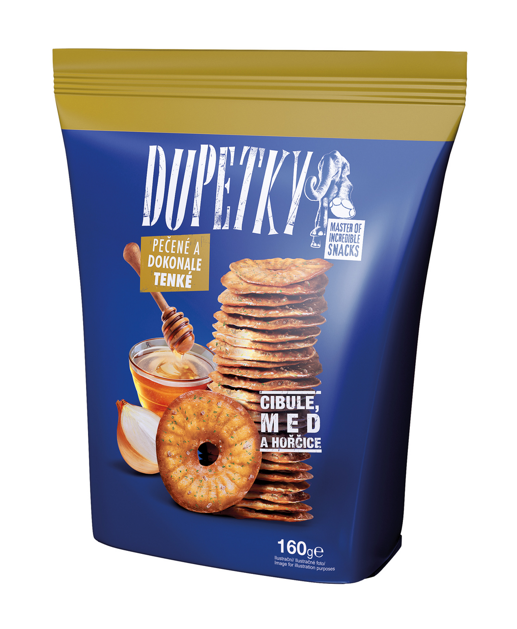 DUPETKY Cibuľa, med a horčica 160 g