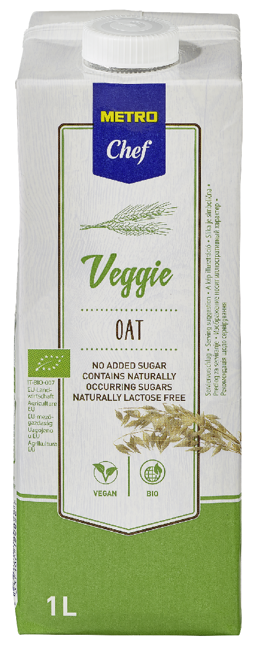 METRO Chef Oat drink/ Nápoj ovsený BIO chlad. 1 l
