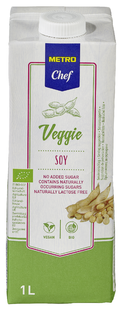METRO Chef Bio Soy drink / Nápoj sójový chlad. 1 l